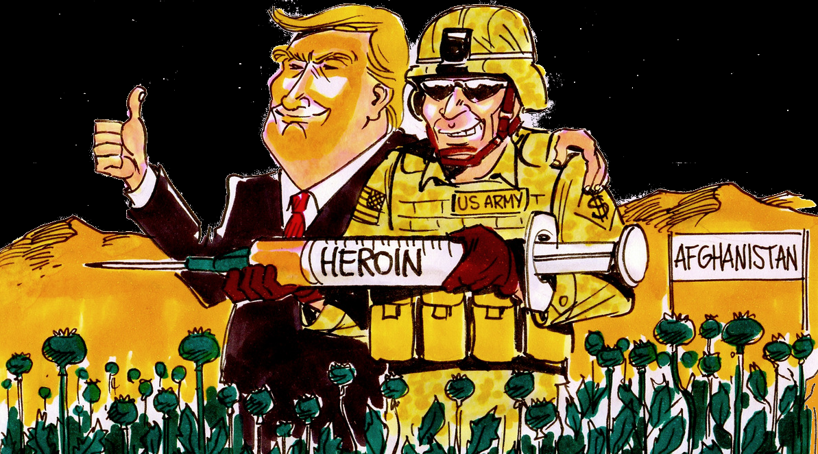 Più a lungo Washington rimane, più droga esce dall’Afghanistan