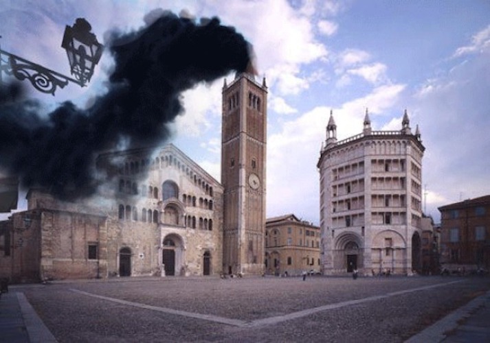 A Parma si bruciano i rifiuti di Genova, ma le Euro 4 non possono circolare... eccellente!!