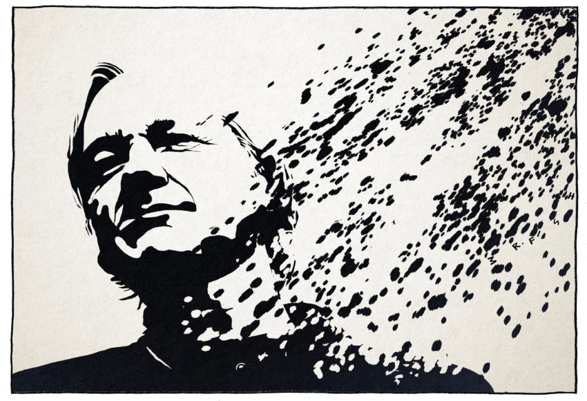 La crocifissione di Julian Assange