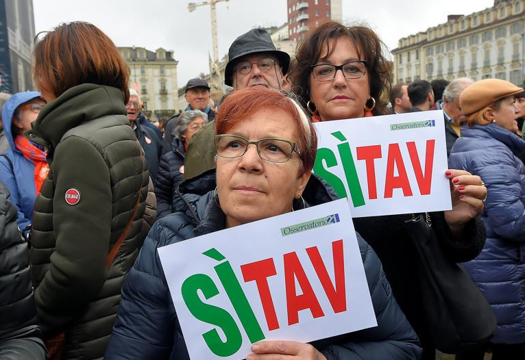 A volte ritornano. I cosiddetti 40 mila del Sì-Tav