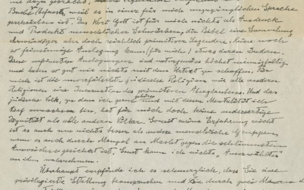 La religione laica di Einstein, maestro di vita