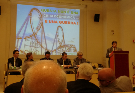 “Non è una crisi economica, è una guerra”: Moneta Positiva porta la sua battaglia al Senato