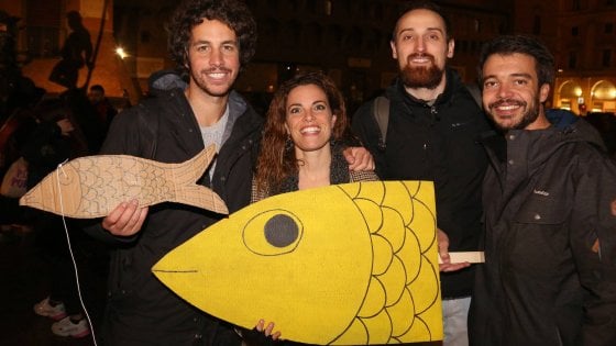 Sardine e pesci rossi