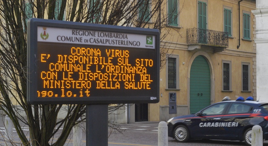 Coronavirus e quarantena: l’Italia sotto i cannoneggiamenti