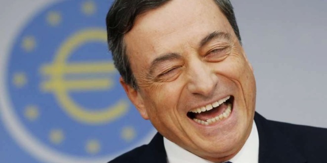 draghi se la ride