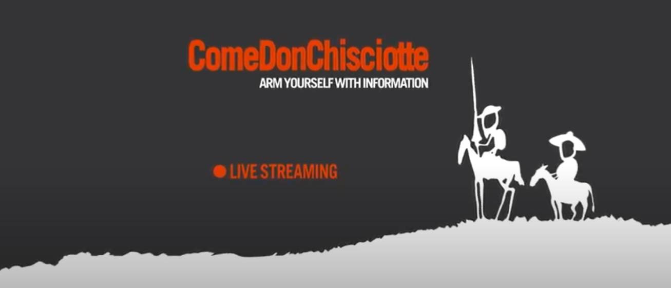 TG Come Don Chisciotte - Diretta Web 21 Maggio 2020