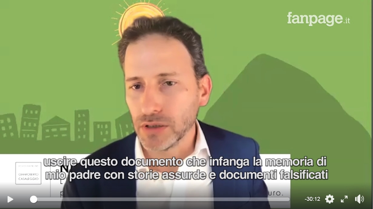 Casaleggio: Beppe ha un ''ruolo di sostegno" e Dibba ha ragione