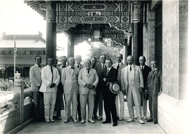 john d rockefeller jr in Cina nel 1921