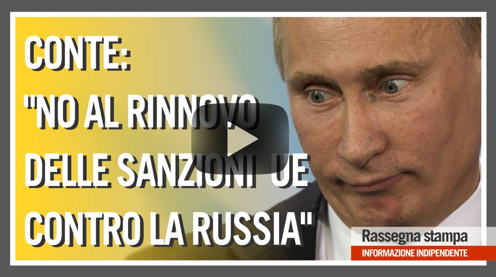 Putin sanzioni Russia