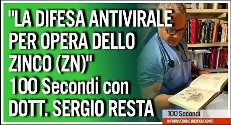 La Difesa Antivirale per Opera dello Zinco