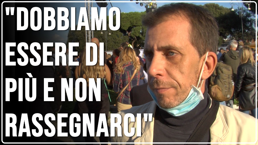 Arnaldo Vitangeli Dobbiamo Essere di Più e non Rassegnarci - Roma 10 Ottobre