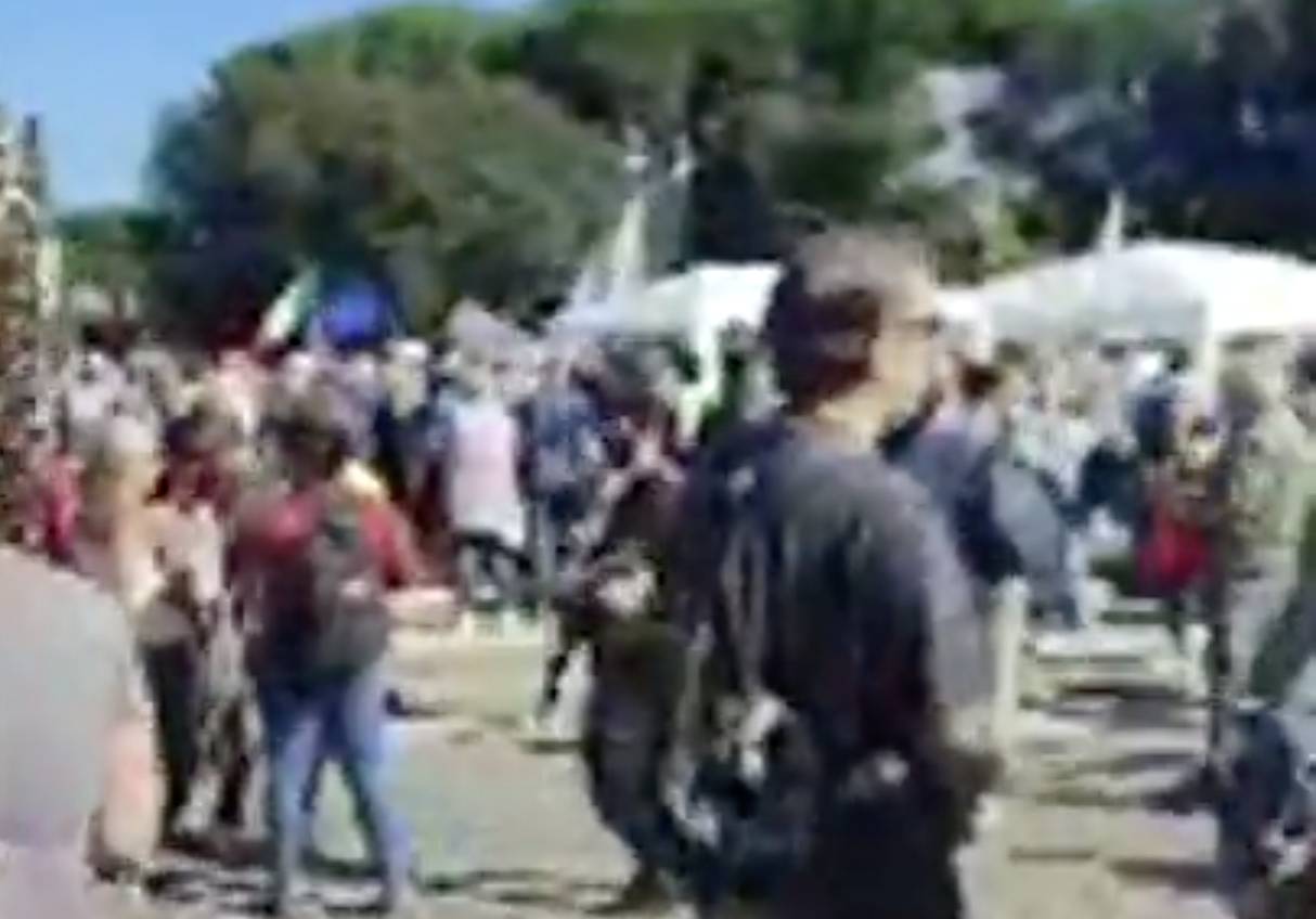 La manifestazione "no mask" non era "no mask" ma comunque vorremmo stare senza mascherina