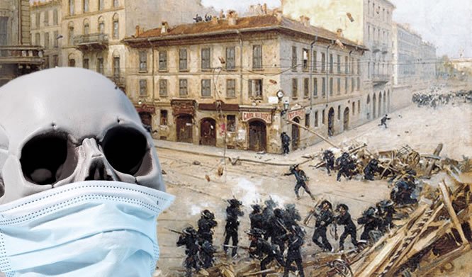 Esercito in strada: per le mascherine?