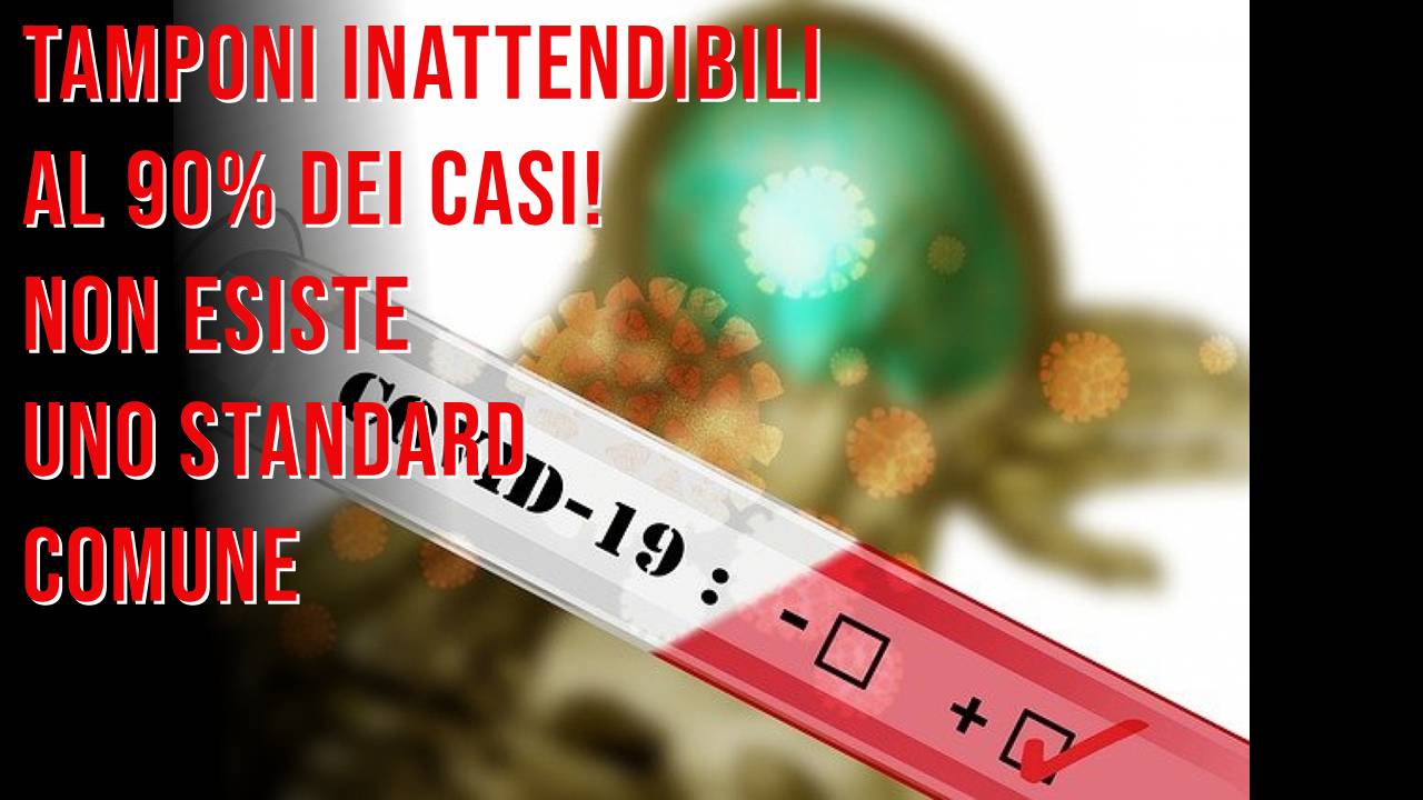 Tamponi inaffidabili al 90% dei casi