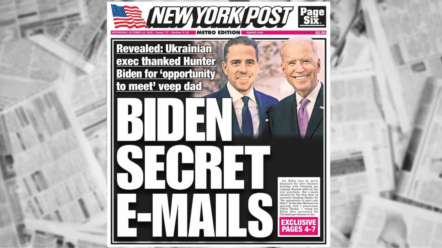 Le malefatte di Hunter Biden potrebbero anche aiutare Hillary Clinton a diventare vicepresidente
