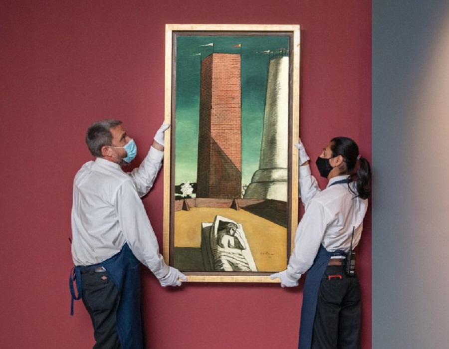 Si aggiudica Il “Pomeriggio di Arianna”: il Giorgio De Chirico del 1913!