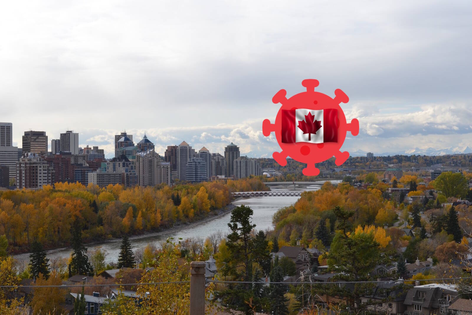 "Celebrazione" del covid in Canada