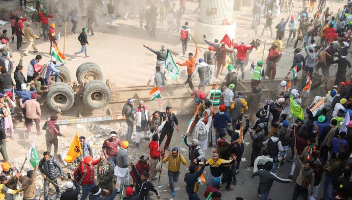 Proteste Nuova Delhi