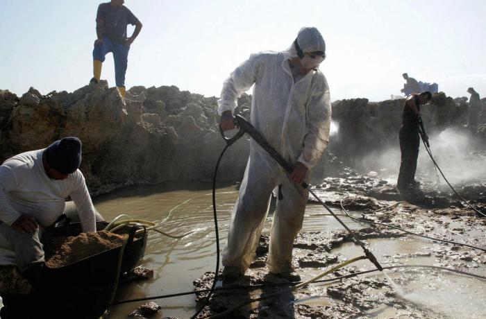 Libano Israele disastro ambientale