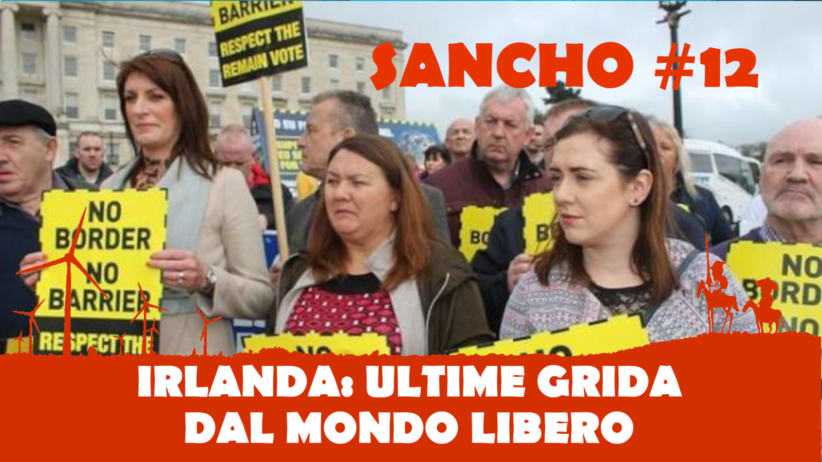 Le proteste in Irlanda del Nord