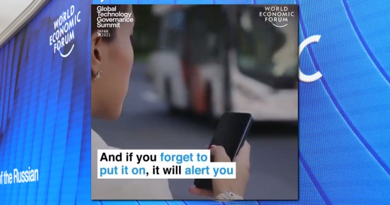 maschera intelligente WEF