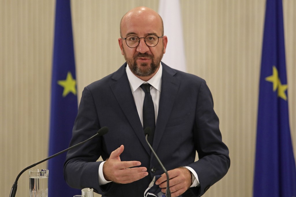 Charles Michel tweet Grecia