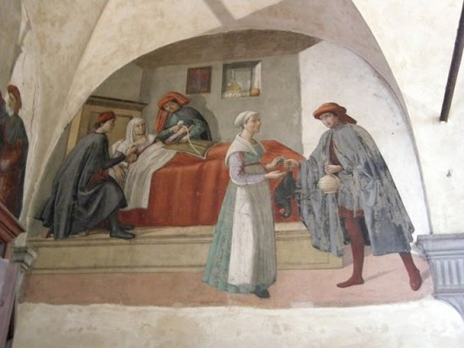 visitare gli ammalati