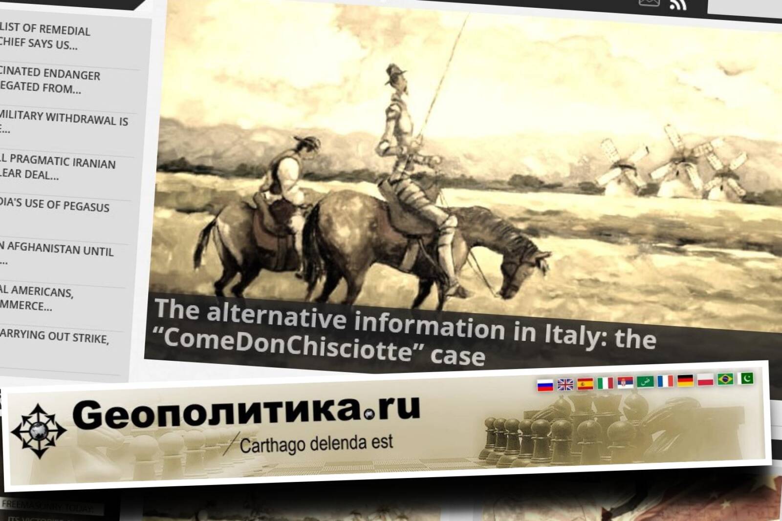 L’informazione alternativa in Italia: il caso “ComeDonChisciotte”