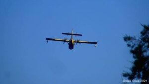 Subito, quattro Canadair. Peloponneso, luglio 2021