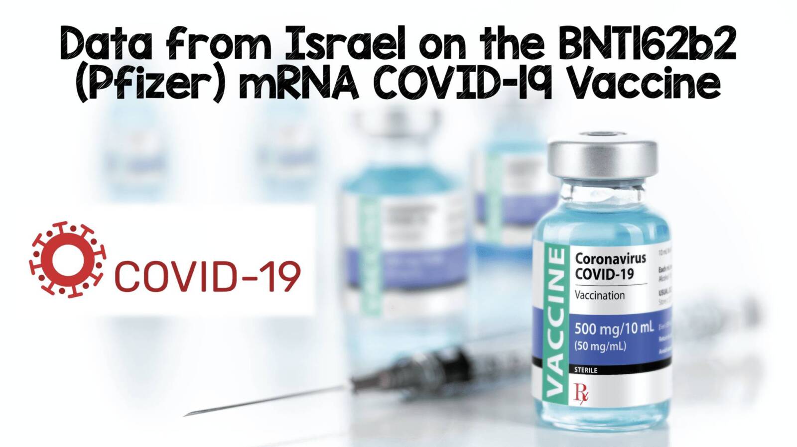 Un rapido aggiornamento sulla Covid in Israele