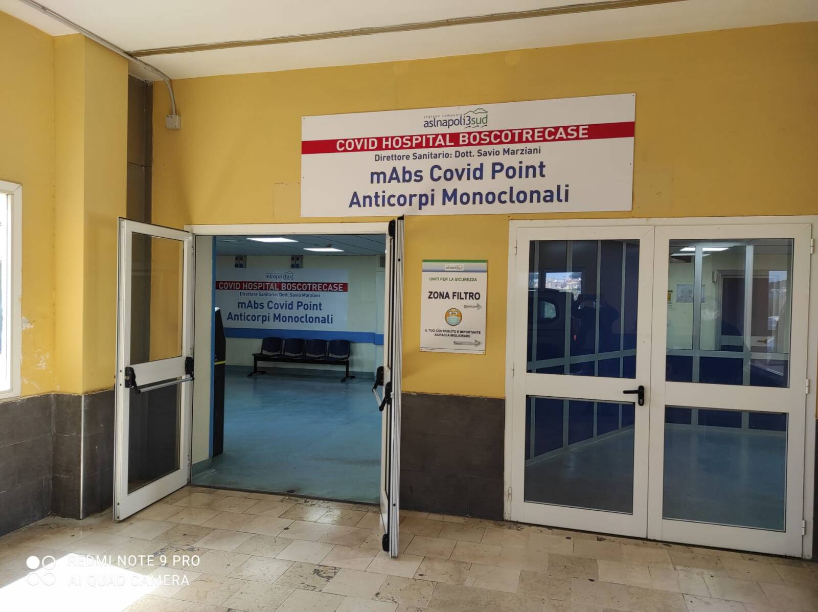 Covid Hospital di Bosco