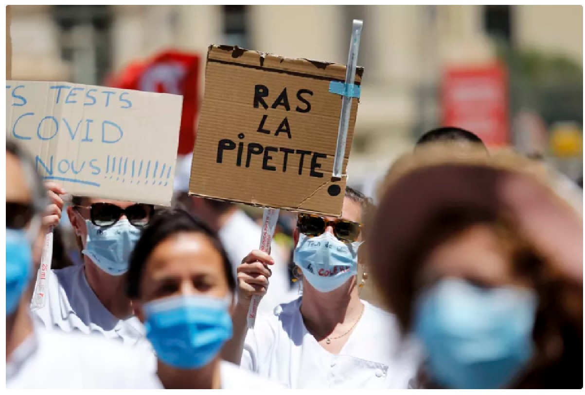 Marsiglia, sanitari ospedalieri in sciopero a tempo indeterminato