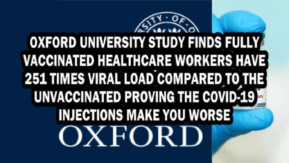 Università di Oxford: vaccinati hanno carica virale 251 volte superiore