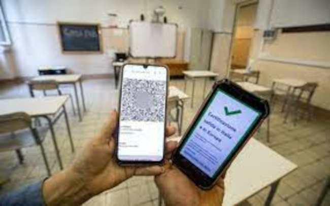 scuola-green pass-insegnante-allontanata