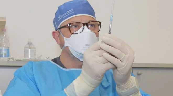 Vaccinati Pfizer in ospedale