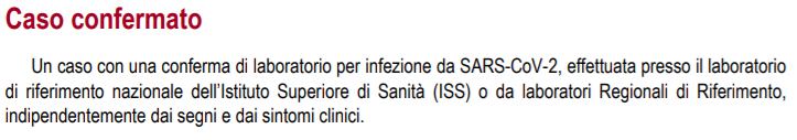 Caso covid confermato ISS