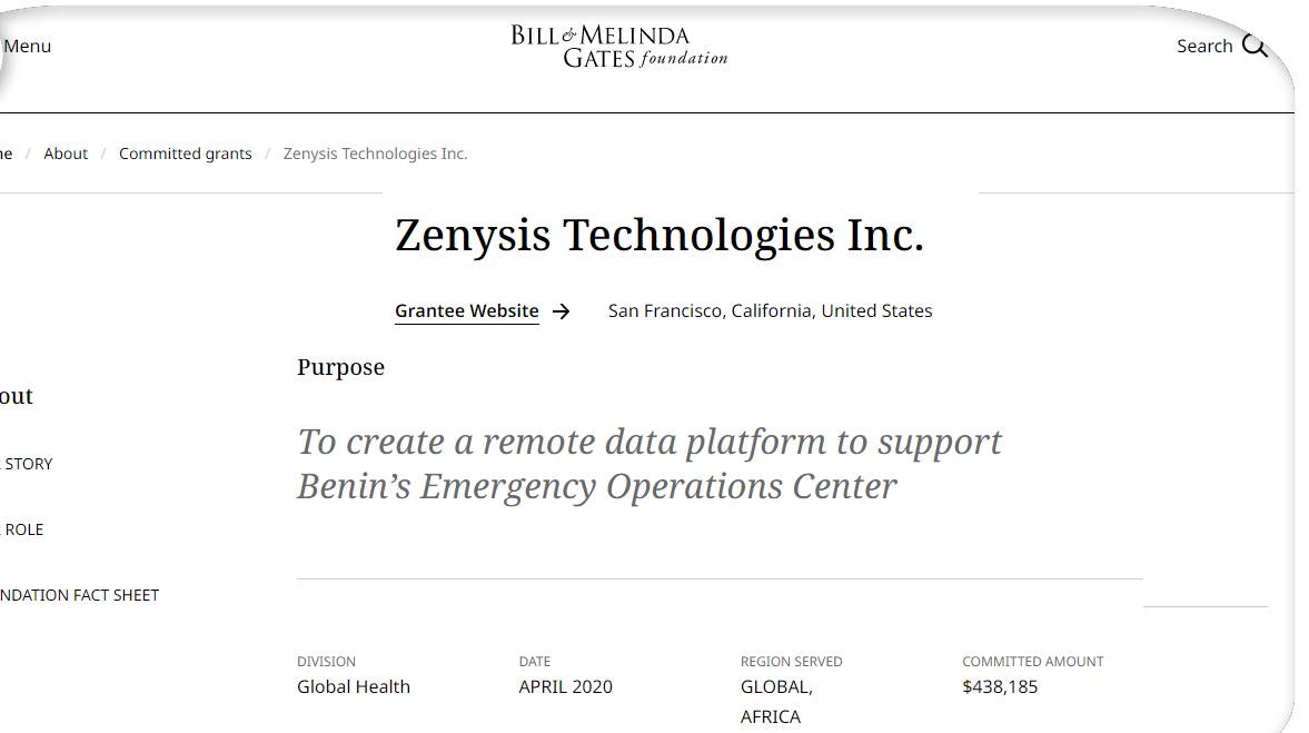 Zenysis Technologies Inc