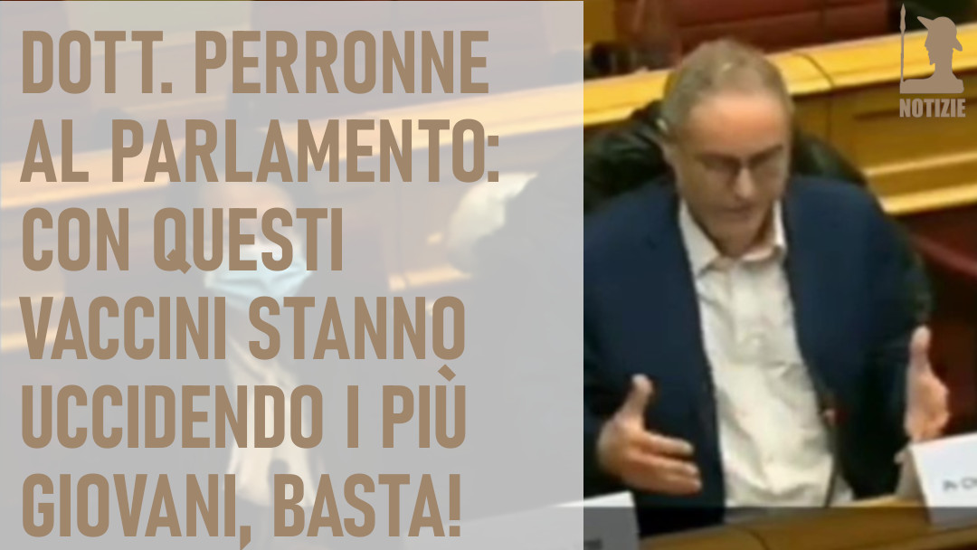 Christian Perronne interviene al parlamento del Lussemburgo