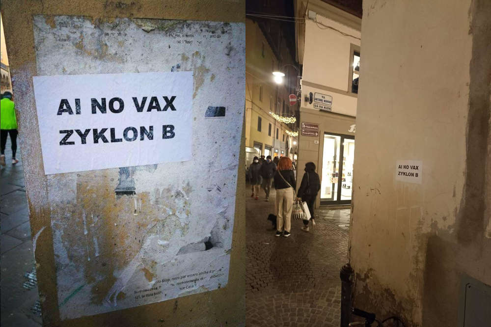 I manifesti affissi a Lucca