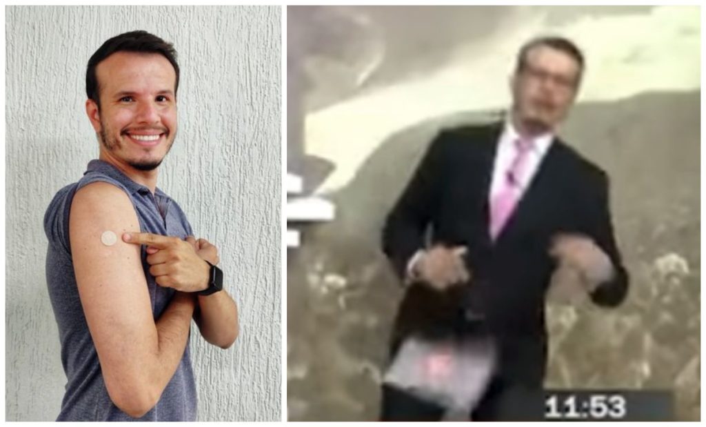 Rafael Silva giornalista infarto in diretta dopo terza dose
