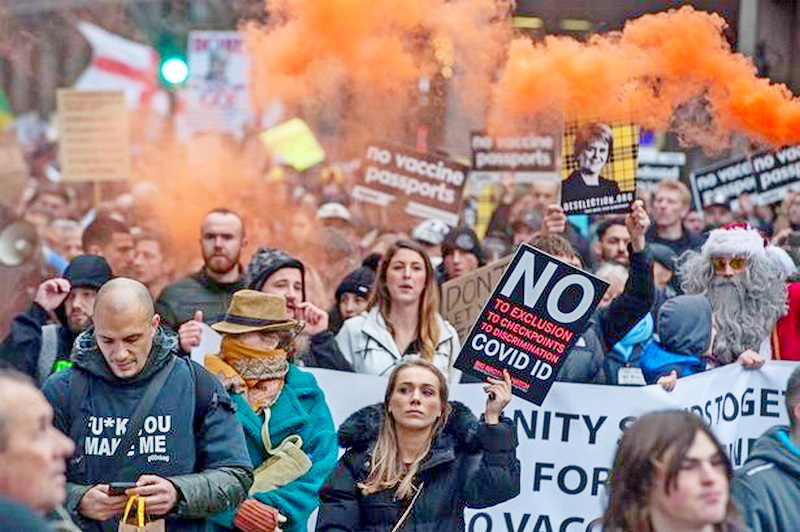 Sabato di proteste in tutta europa