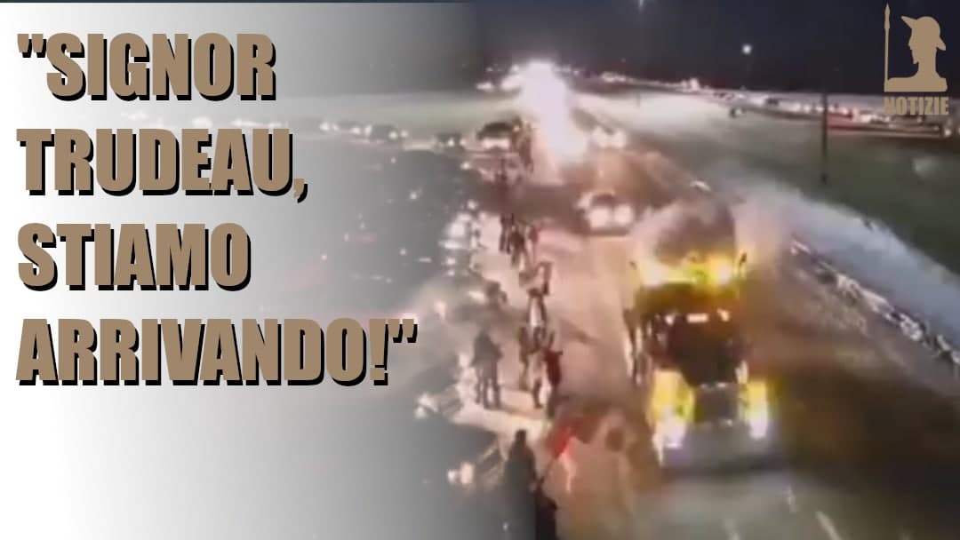 Signor Trudeau, stiamo arrivando