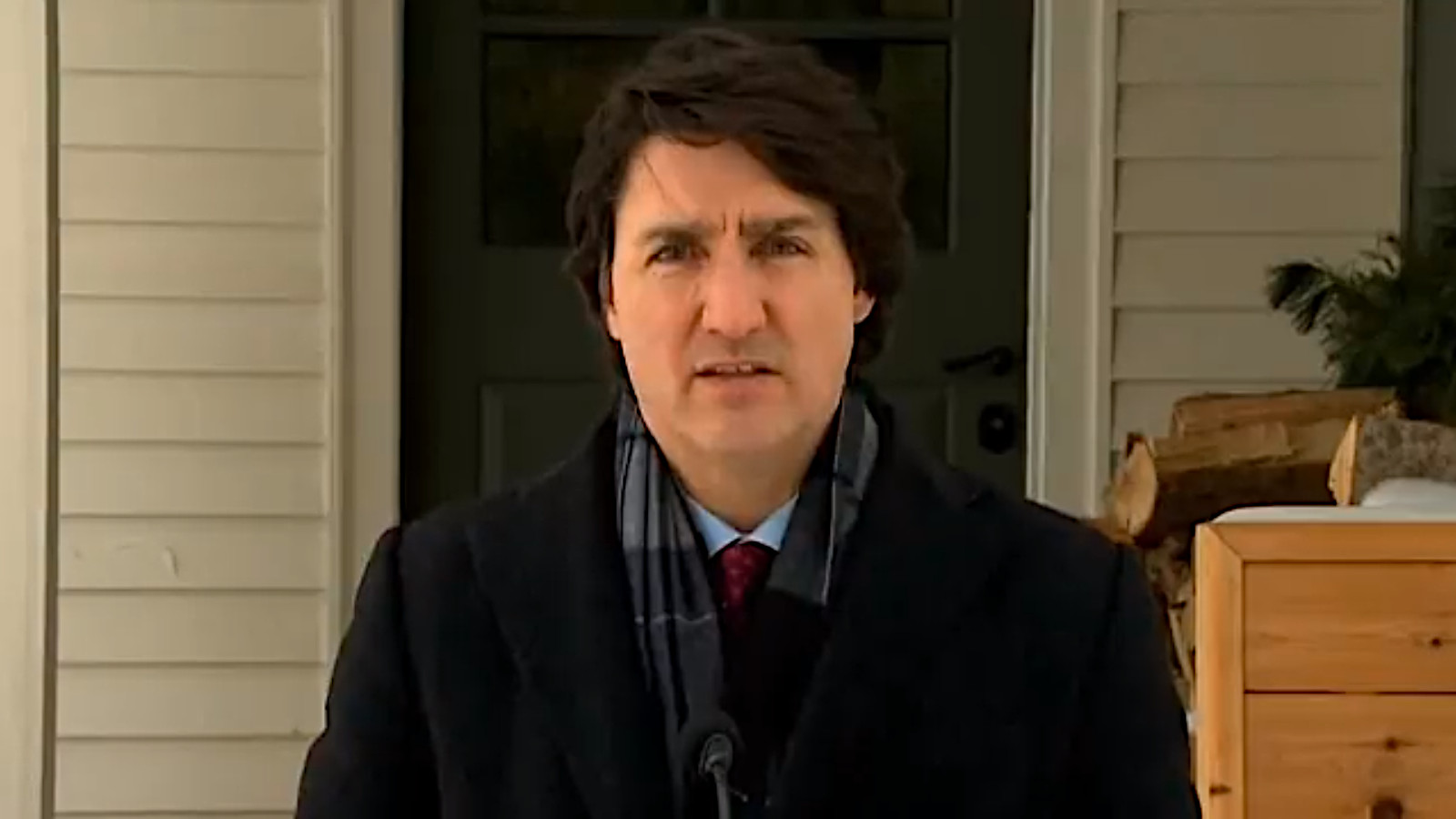 Trudeau ha parlato oggi alla nazione