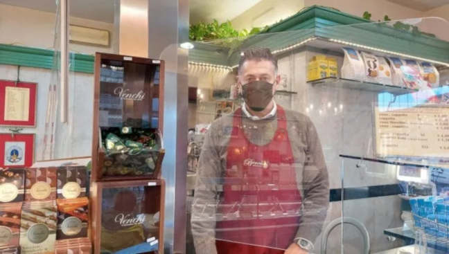 baroncini no green pass gelateria