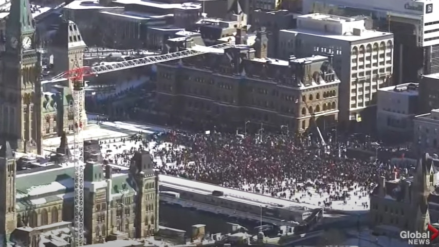 Ottawa, Coutts, Calgary, Toronto: la grande ribellione dei canadesi liberi