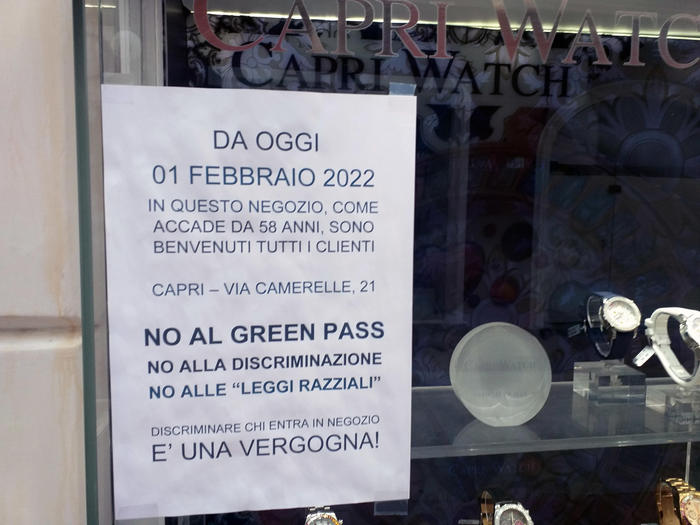Capri-no-green-pass