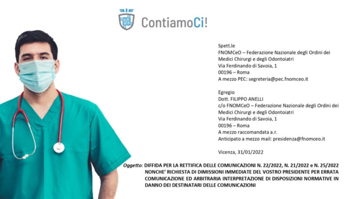 ContiamoCi chiede ufficialmente le DIMISSIONI del dr. Anelli