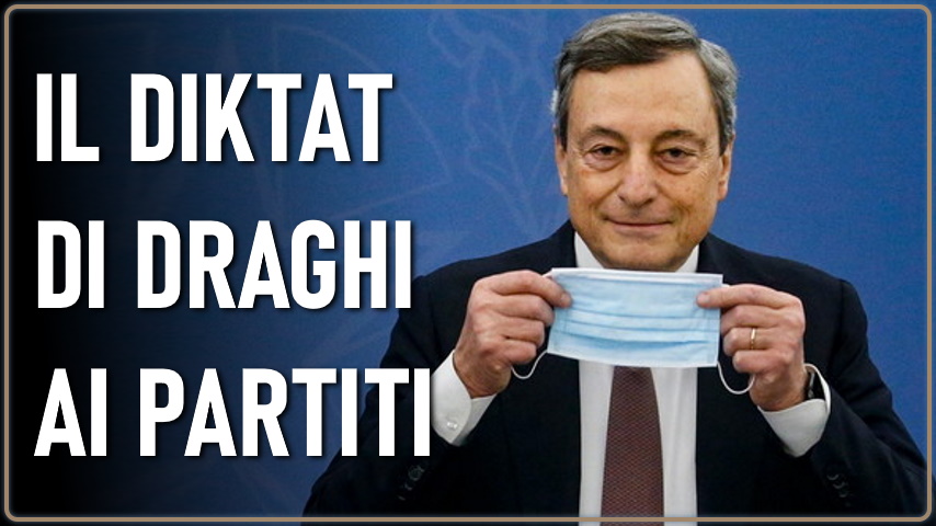 Il diktat di draghi ai partiti