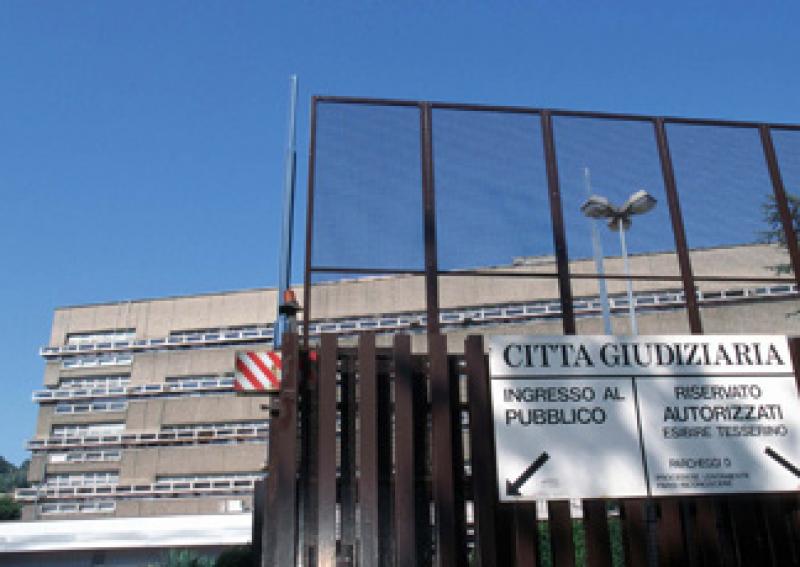 Ingresso della procura di Roma
