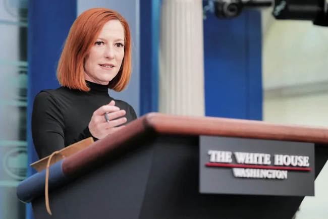 Portavoce della Casa Bianca Jen Psaki